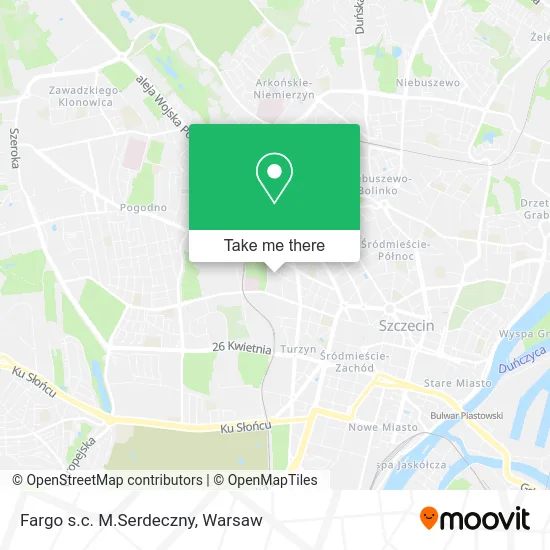 Карта Fargo s.c. M.Serdeczny