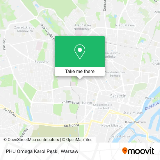 Карта PHU Omega Karol Pęski