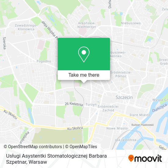 Usługi Asystentki Stomatologicznej Barbara Szpetnar map