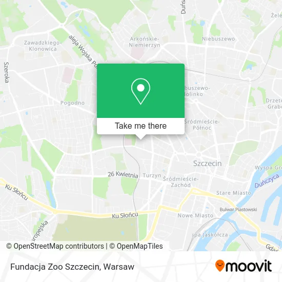 Карта Fundacja Zoo Szczecin