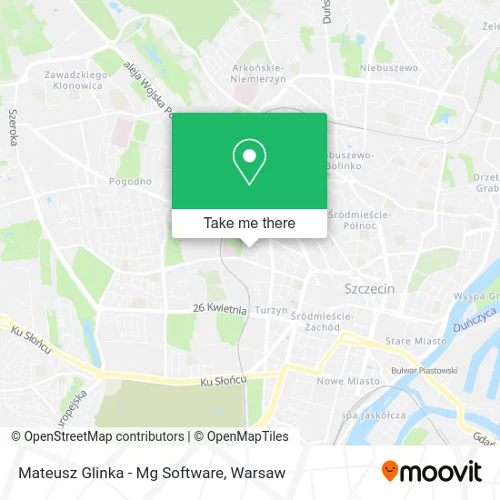Карта Mateusz Glinka - Mg Software