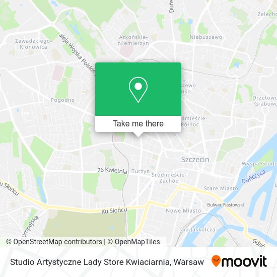 Studio Artystyczne Lady Store Kwiaciarnia map