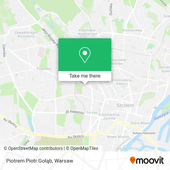 Карта Piotrem Piotr Gołąb