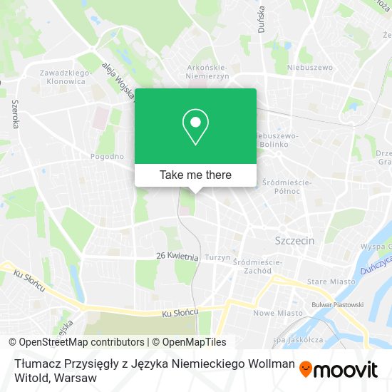 Tłumacz Przysięgły z Języka Niemieckiego Wollman Witold map