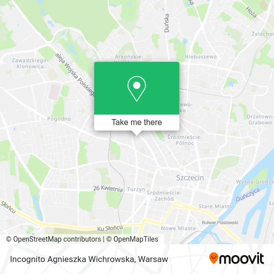 Incognito Agnieszka Wichrowska map