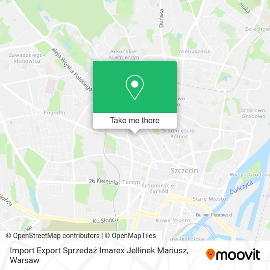 Карта Import Export Sprzedaż Imarex Jellinek Mariusz