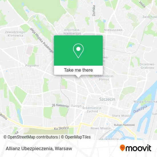 Allianz Ubezpieczenia map