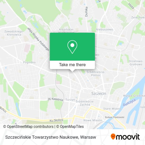 Szczecińskie Towarzystwo Naukowe map