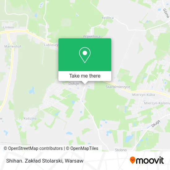 Shihan. Zakład Stolarski map