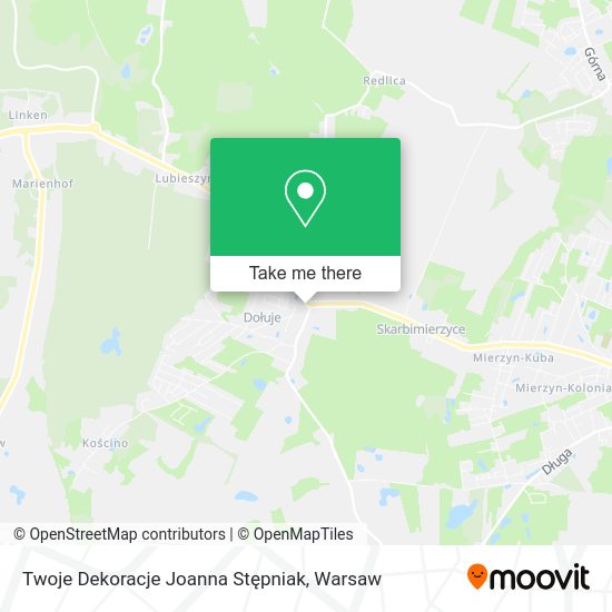 Twoje Dekoracje Joanna Stępniak map