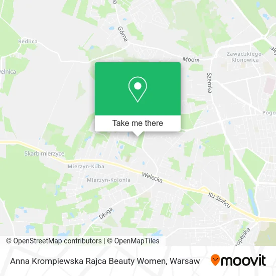 Anna Krompiewska Rajca Beauty Women map