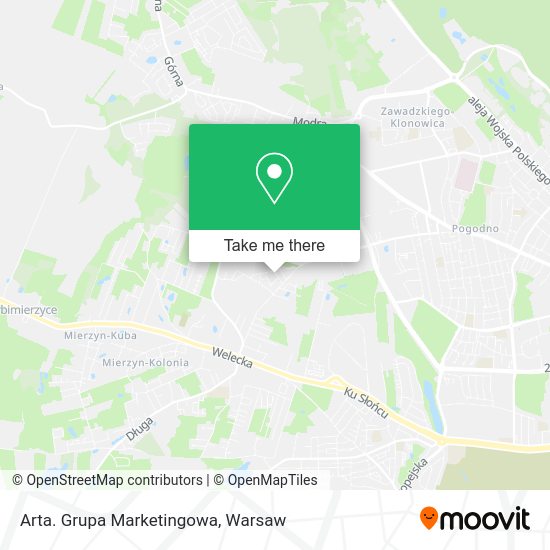 Arta. Grupa Marketingowa map