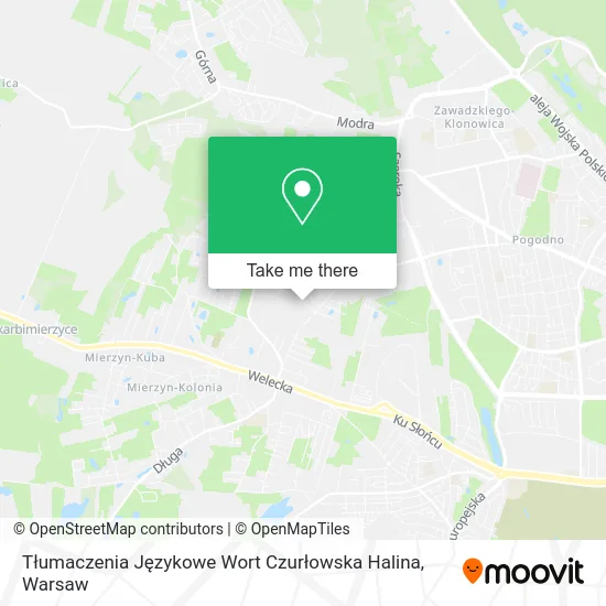 Tłumaczenia Językowe Wort Czurłowska Halina map