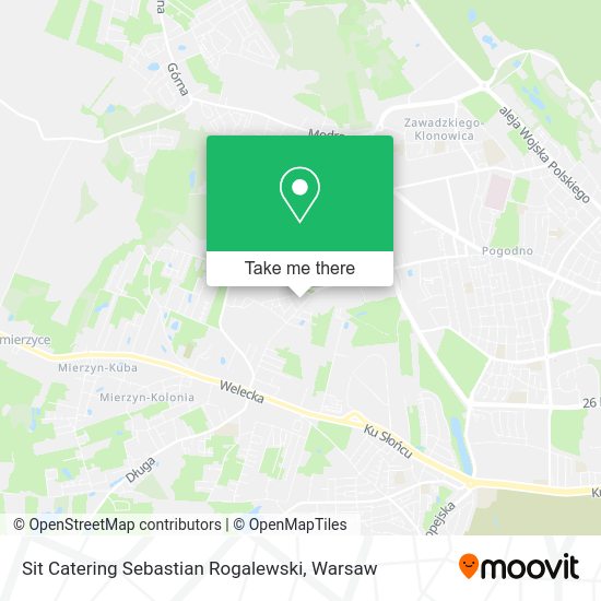 Sit Catering Sebastian Rogalewski map