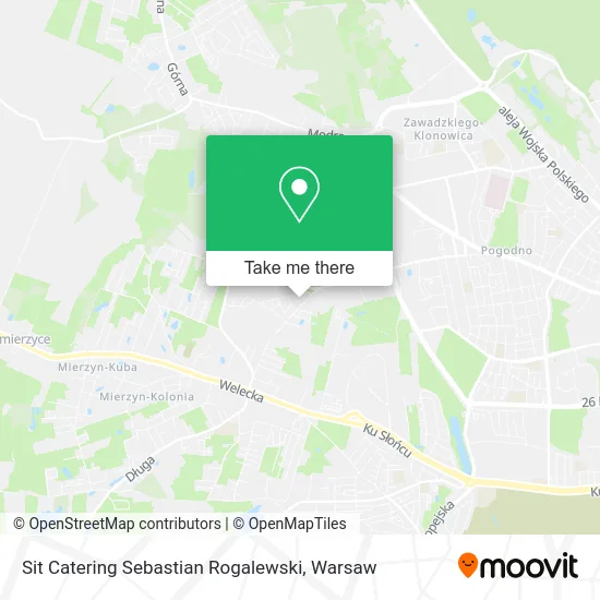 Sit Catering Sebastian Rogalewski map