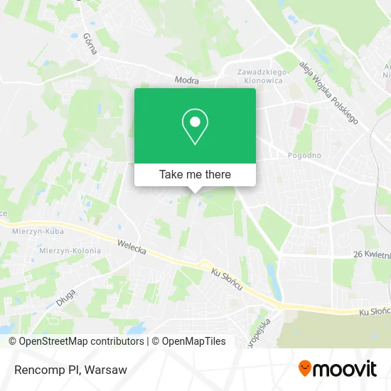 Карта Rencomp Pl