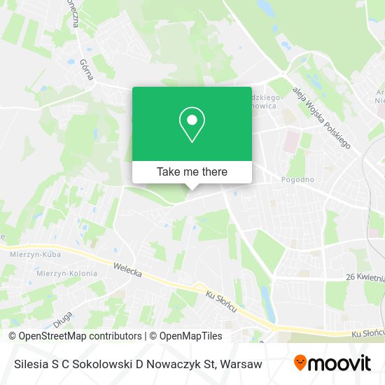 Silesia S C Sokolowski D Nowaczyk St map