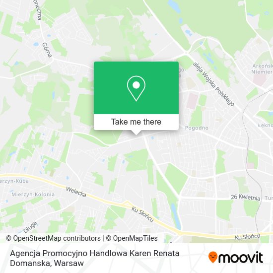 Agencja Promocyjno Handlowa Karen Renata Domanska map