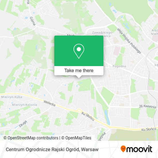 Centrum Ogrodnicze Rajski Ogród map