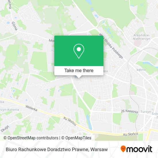 Biuro Rachunkowe Doradztwo Prawne map