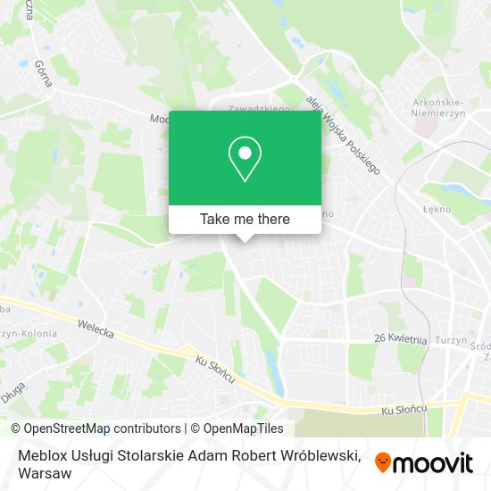 Meblox Usługi Stolarskie Adam Robert Wróblewski map