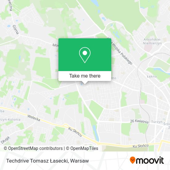 Techdrive Tomasz Łasecki map