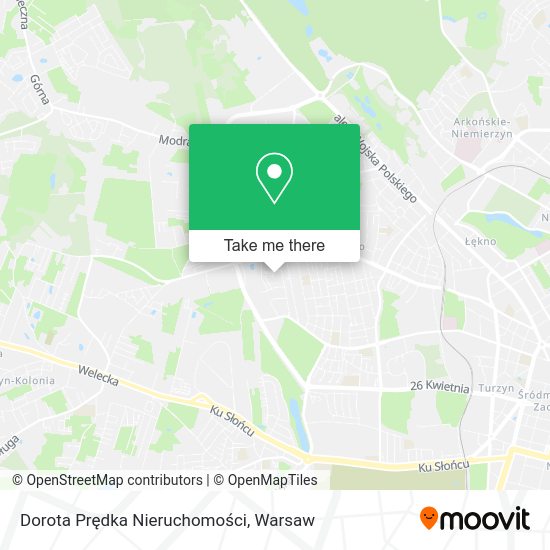 Dorota Prędka Nieruchomości map