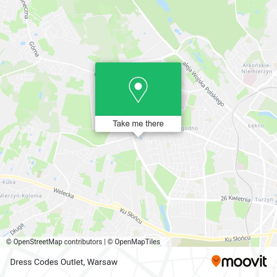 Dress Codes Outlet map