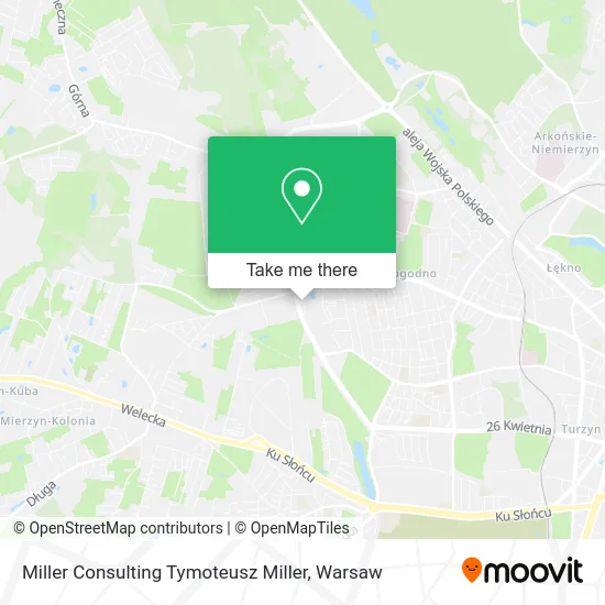 Карта Miller Consulting Tymoteusz Miller