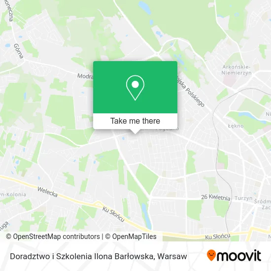 Doradztwo i Szkolenia Ilona Barłowska map