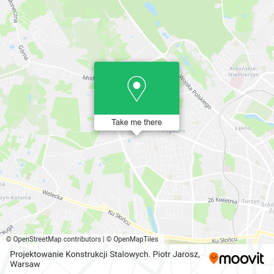 Projektowanie Konstrukcji Stalowych. Piotr Jarosz map