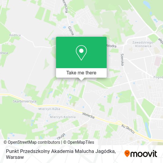 Punkt Przedszkolny Akademia Malucha Jagódka map