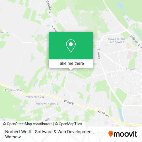 Norbert Wolff - Software & Web Development map