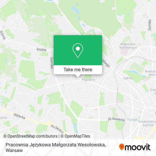 Pracownia Językowa Małgorzata Wesołowska map