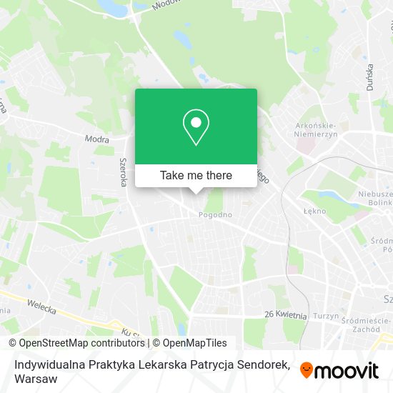 Indywidualna Praktyka Lekarska Patrycja Sendorek map