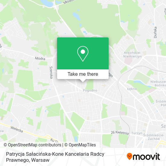 Patrycja Sałacińska-Kone Kancelaria Radcy Prawnego map