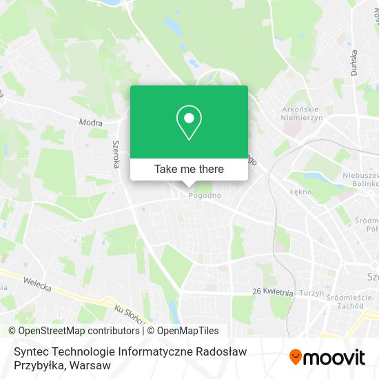 Syntec Technologie Informatyczne Radosław Przybyłka map