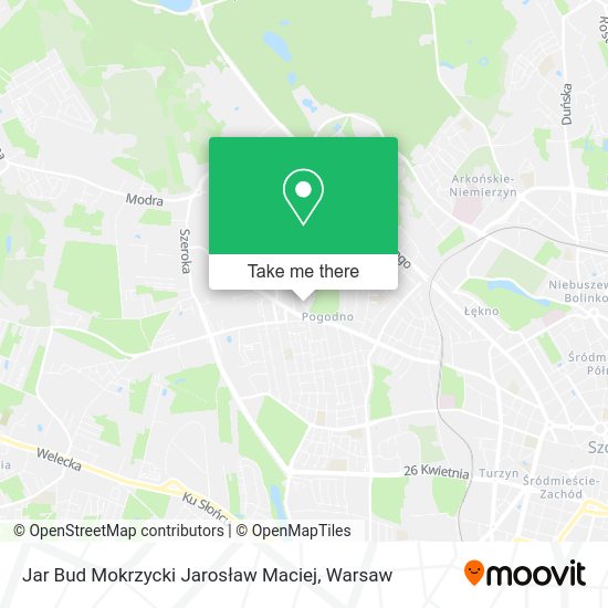 Jar Bud Mokrzycki Jarosław Maciej map