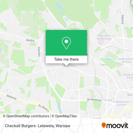 Checkall Burgers- Lelewela map