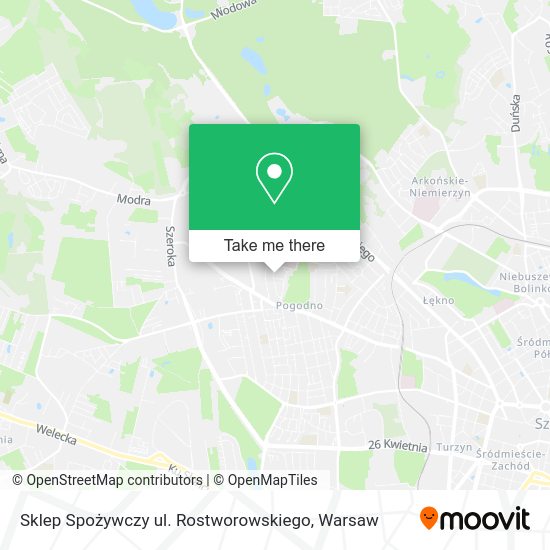 Sklep Spożywczy ul. Rostworowskiego map