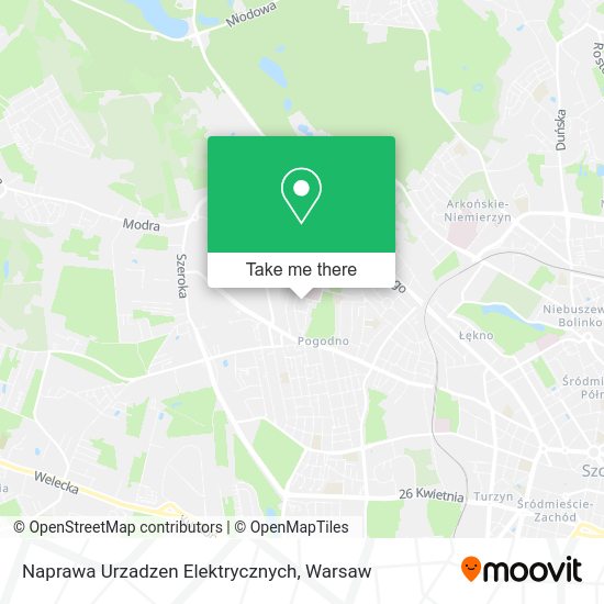 Карта Naprawa Urzadzen Elektrycznych