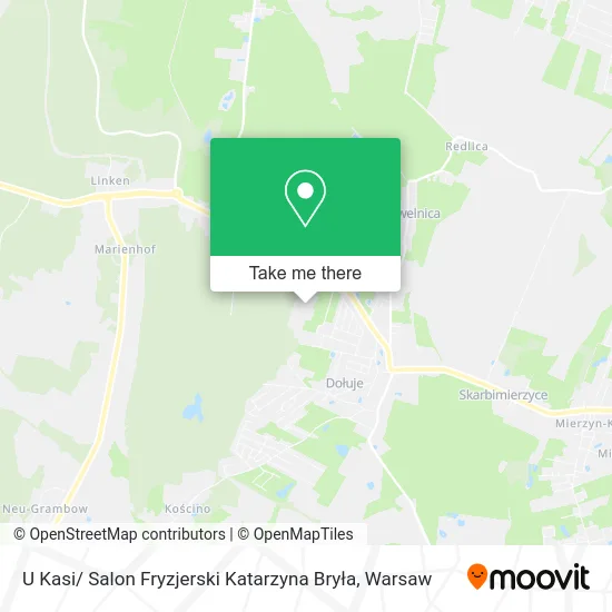 U Kasi/ Salon Fryzjerski Katarzyna Bryła map