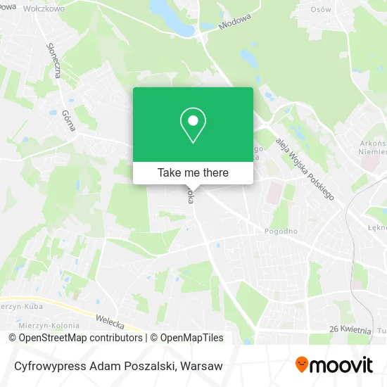 Карта Cyfrowypress Adam Poszalski