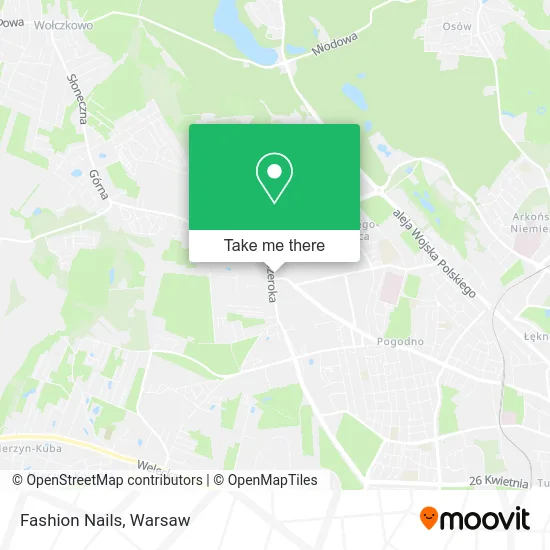 Fashion Nails map