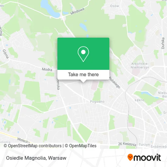 Карта Osiedle Magnolia