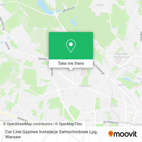 Car-Line Gazowe Instalacje Samochodowe Lpg map