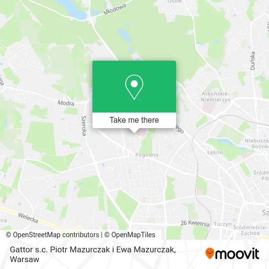 Gattor s.c. Piotr Mazurczak i Ewa Mazurczak map