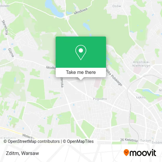 Карта Zditm