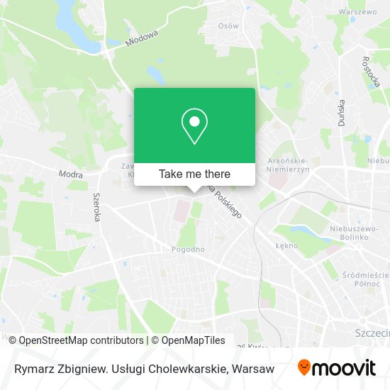 Rymarz Zbigniew. Usługi Cholewkarskie map