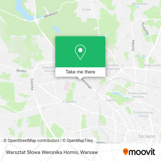 Карта Warsztat Słowa Weronika Homis